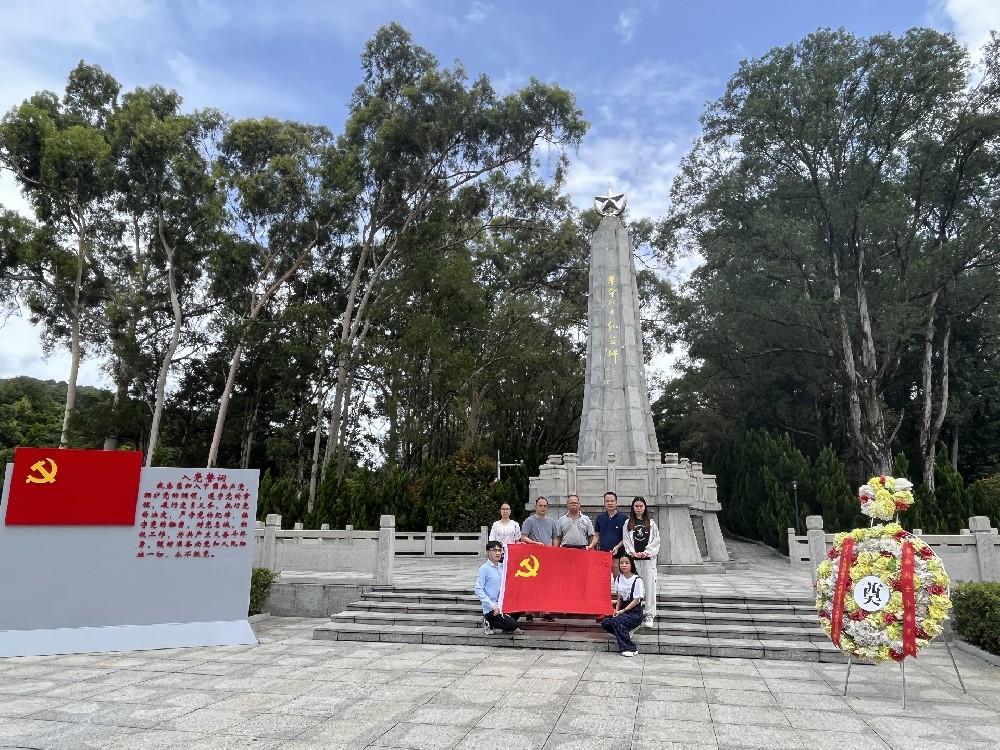 “賡續(xù)紅色血脈 ，凝心聚力前行” ——精銦海工黨支部瞻仰中山革命烈士陵園和孫中山紀念館