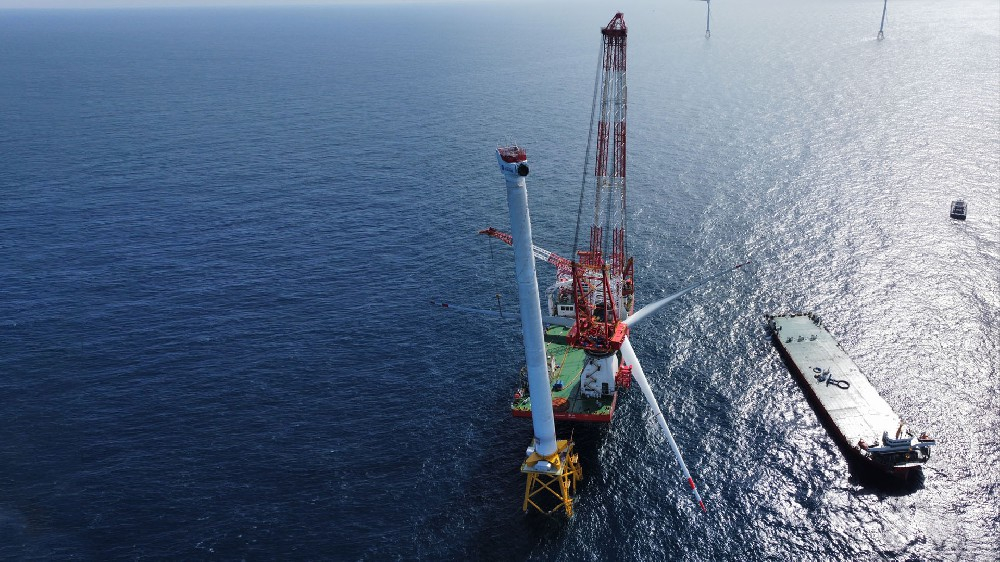 精銦03項(xiàng)目組創(chuàng)佳績：6天組裝完2臺風(fēng)機(jī)